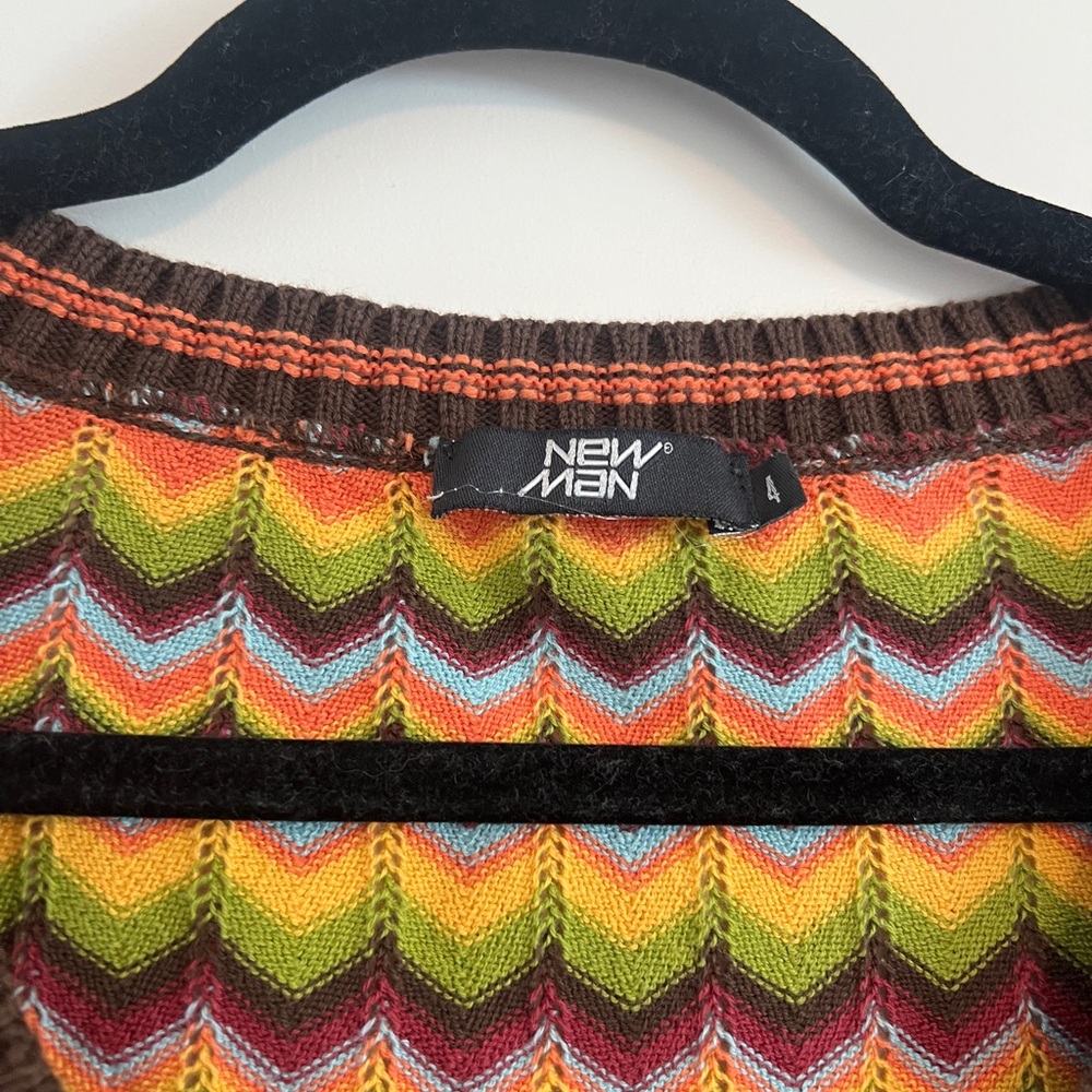 Sweater Tank - Colorful Chevron Knit | Size 4 - Picture 2 of 3